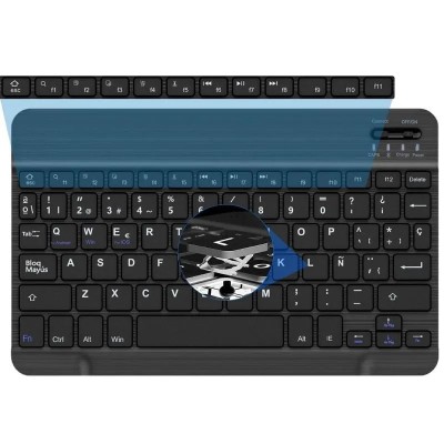 Funda con Teclado Just In Case 8327932 Bluetooth para Tablet