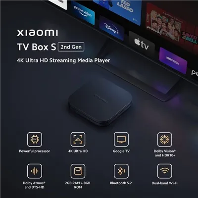 Android TV Xiaomi TV Box S 2nd Gen 8GB/ 4K