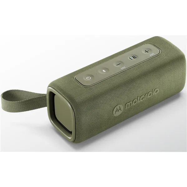 Motorola ROKR 600 Verde Altavoz Inalámbrico Bluetooth 5.3 30W IP67 Resistente al Agua y Polvo