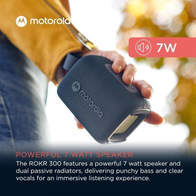 Motorola ROKR 300 Azul Altavoz Inalámbrico Bluetooth 5.3 7W