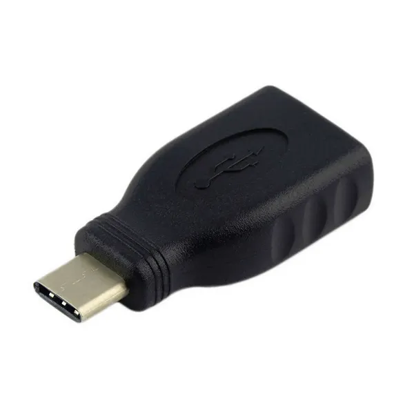 Adaptador USB 3.1 Tipo-C Aisens A108-0323/ USB Tipo-C Macho - USB Hembra