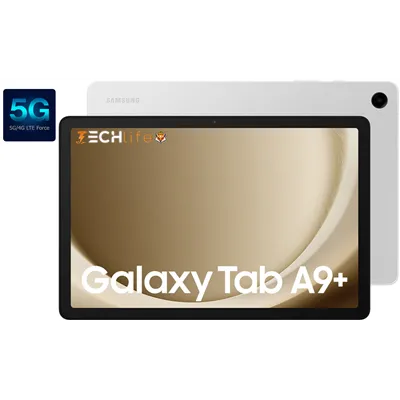 Samsung Galaxy Tab A9+ LTE 5G 11' 4GB 64GB Octacore, Plata