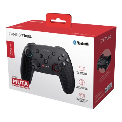 Trust GXT 1246 MUTA Negro Bluetooth Gamepad Nintendo Switch