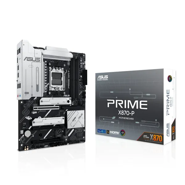 ASUS PRIME X870-P AMD X870 Zócalo AM5 ATX