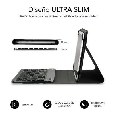 Funda con Teclado Subblim Keytab Pro Bluetooth para Tablets de