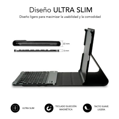 Funda con Teclado Subblim KeyTab Pro BT para Tablet Lenovo Tab