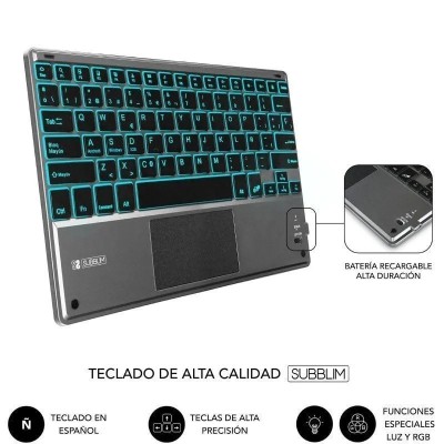 Funda con Teclado Subblim KeyTab Pro BT para Tablet iPad 10.9'