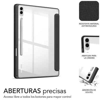 Funda Subblim Clear Shock para Tablet Samsung S9+/ FE 12.4'/