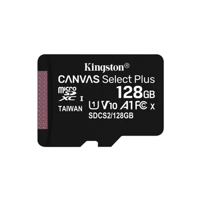 Kingston CANVAS Select Plus 128GB microSD XC con Adaptador/