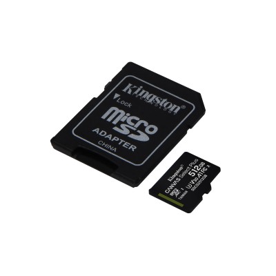 Kingston CANVAS Select Plus 512GB microSD XC con Adaptador/