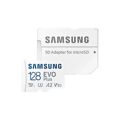 Tarjeta de Memoria Samsung EVO Plus 2021 128GB microSD XC con