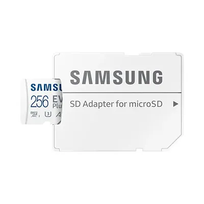 Tarjeta de Memoria Samsung EVO Plus 2021 256GB microSD XC con