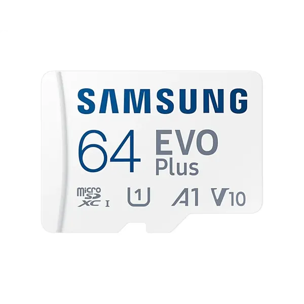 Tarjeta de Memoria Samsung EVO Plus 2021 64GB microSD XC con Adaptador/ Clase 10/ 130MBs