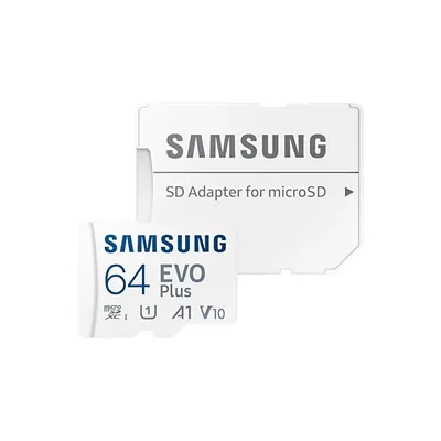 Tarjeta de Memoria Samsung EVO Plus 2021 64GB microSD XC con