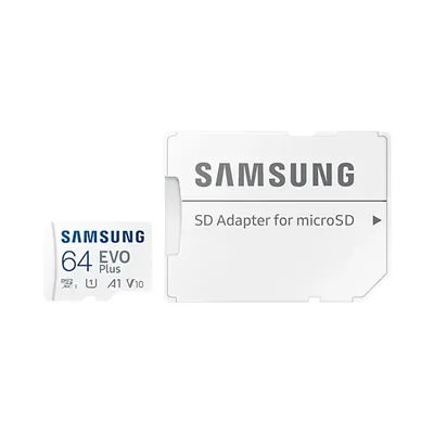 Tarjeta de Memoria Samsung EVO Plus 2021 64GB microSD XC con