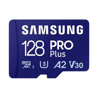 Tarjeta de Memoria Samsung PRO Plus 2023 128GB microSD XC/