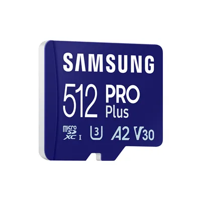 Tarjeta de Memoria Samsung PRO Plus 2023 512GB microSD XC/