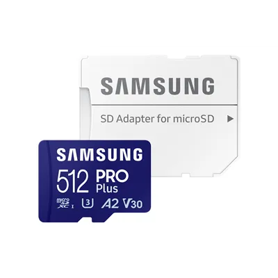 Tarjeta de Memoria Samsung PRO Plus 2023 512GB microSD XC/