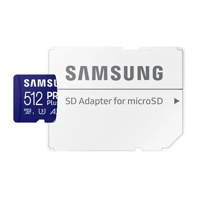 Tarjeta de Memoria Samsung PRO Plus 2023 512GB microSD XC/