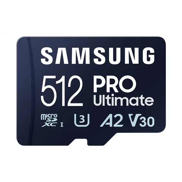 Tarjeta de Memoria Samsung Pro Ultimate 512GB microSD XC con Adaptador/ Clase 10/ 200MBs