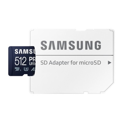 Tarjeta de Memoria Samsung Pro Ultimate 512GB microSD XC con