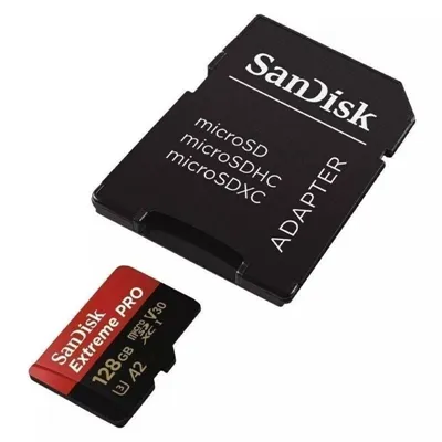 Tarjeta de Memoria SanDisk Extreme Pro 128GB microSD XC UHS-I