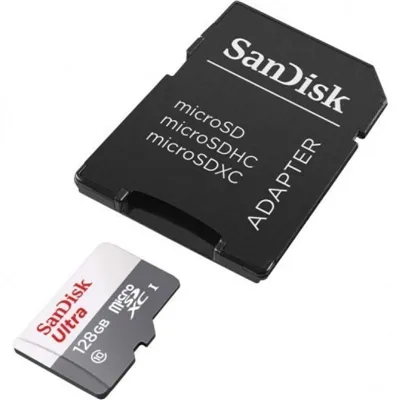 Tarjeta de Memoria SanDisk Ultra 128GB microSD XC con