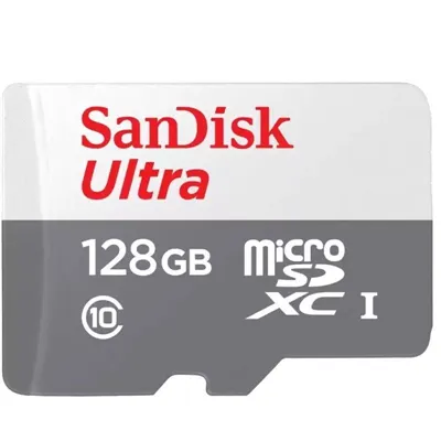 Tarjeta de Memoria SanDisk Ultra 128GB microSD XC con