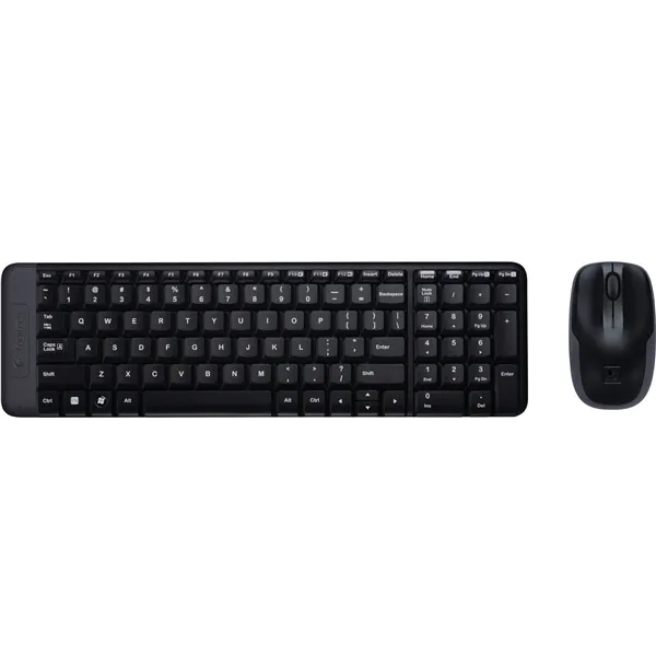 Logitech MK220 Slim Fit Combo Teclado y Ratón Inalámbrico USB