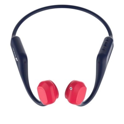 Leotec Osea Kuri Auriculares Azules/Rojo Bluetooth deportivos