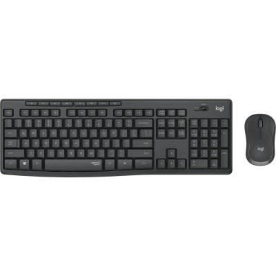 Logitech Silent Touch MK295 Grafito Kit Teclado y Ratón