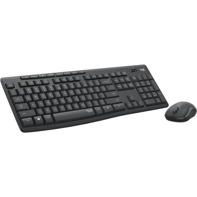 Logitech Silent Touch MK295 Grafito Kit Teclado y Ratón