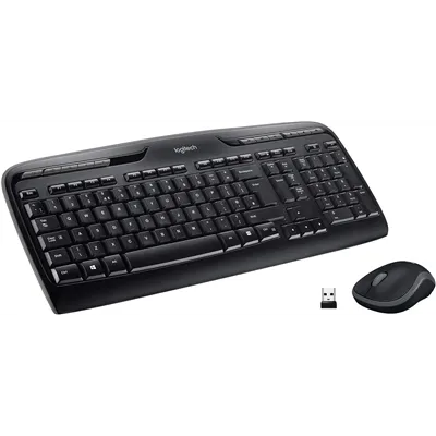 Logitech MK330 Multimedia Combo Teclado y Ratón Inalámbrico USB