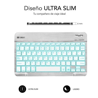 Teclado Compacto Inalámbrico por Bluetooth Subblim Smart