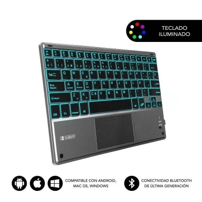 Teclado Compacto Inalámbrico por Bluetooth Subblim Touchpad