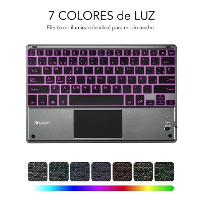 Teclado Compacto Inalámbrico por Bluetooth Subblim Touchpad