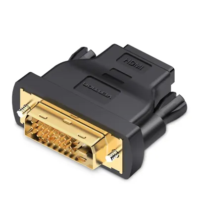 Adaptador Vention ECDB0/ DVI Macho - HDMI Hembra