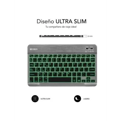 Teclado Compacto Inalámbrico por Bluetooth Subblim Smart