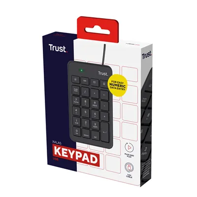 Teclado Numérico Trust Xalas