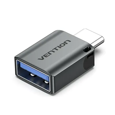 Adaptador USB 3.0 Vention CDQH0/ USB Tipo-C Macho - USB Hembra