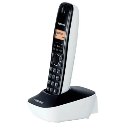 Teléfono Inalámbrico Panasonic KX-TG1611/ Negro y Blanco