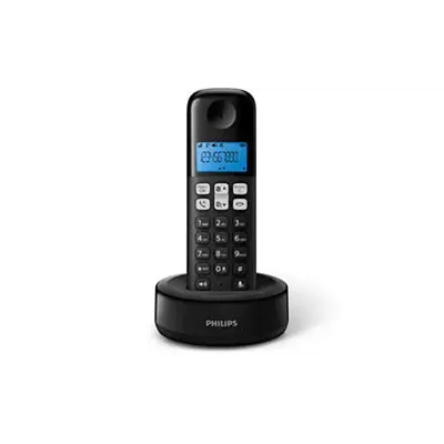 Teléfono Inalámbrico Philips D1611B/34/ Negro