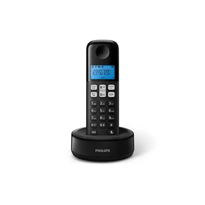 Teléfono Inalámbrico Philips D1611B/34/ Negro