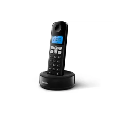 Teléfono Inalámbrico Philips D1611B/34/ Negro