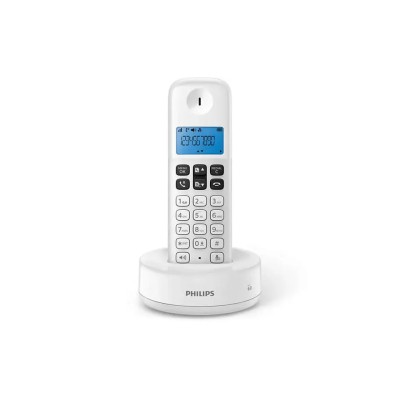 Teléfono Inalámbrico Philips D1611W/34/ Blanco