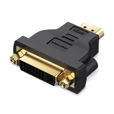 Adaptador HDMI Vention ECCB0/ HDMI Macho - DVI (24+5) Hembra