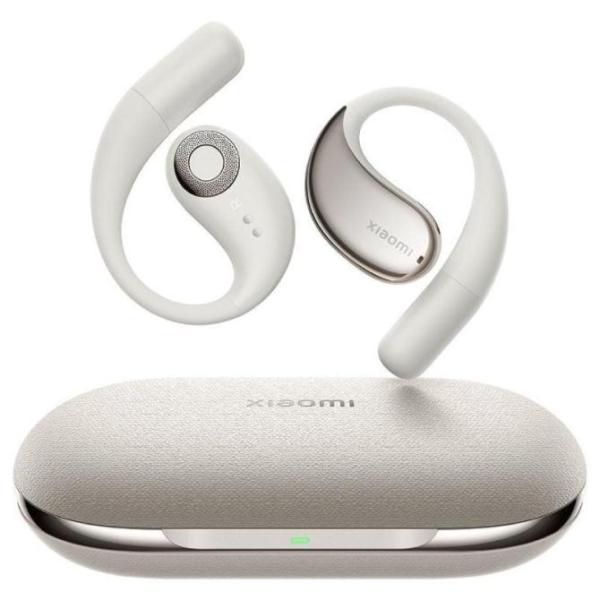 Auriculares Bluetooth Xiaomi Openwear Stereo con estuche de carga/ Autonomía 7h/ Beige