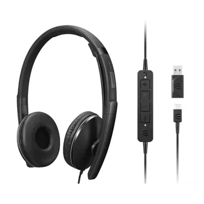 Lenovo 4XD1M45627 Auriculares con micrófono tipo diadema