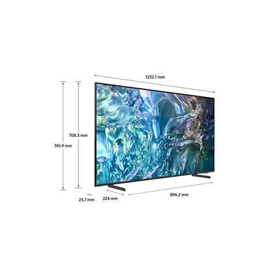 Televisor Samsung QLED Q64D TQ55Q64DAU 55'/ Ultra HD 4K/ Smart