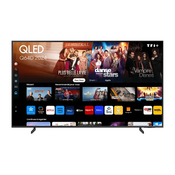 Televisor Samsung QLED Q64D TQ65Q64DAU 65'/ Ultra HD 4K/ Smart TV/ WiFi